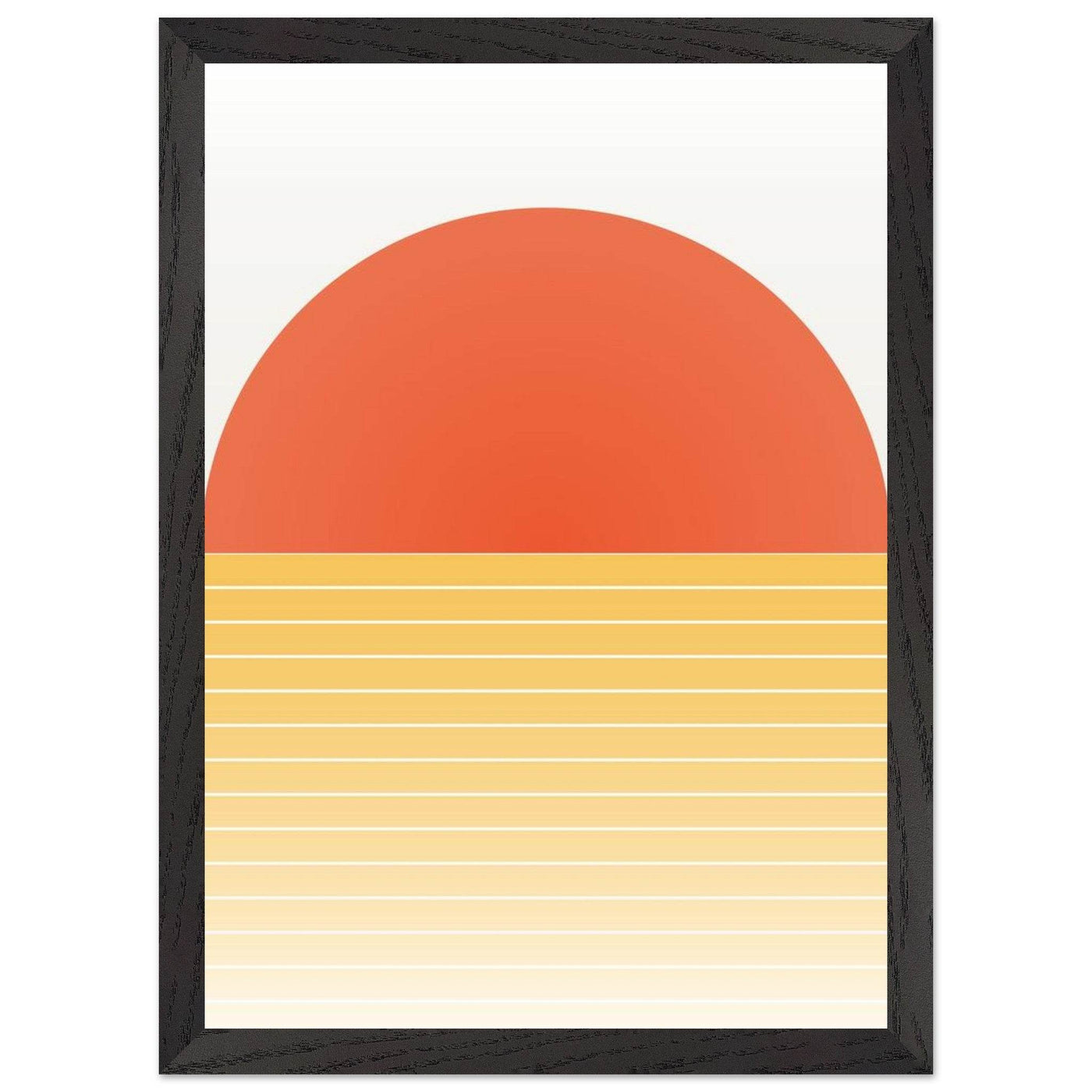 Bauhaus Sunset 1923 - Vibrantwalls