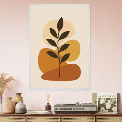 Modern Abstract Plant - Vibrantwalls