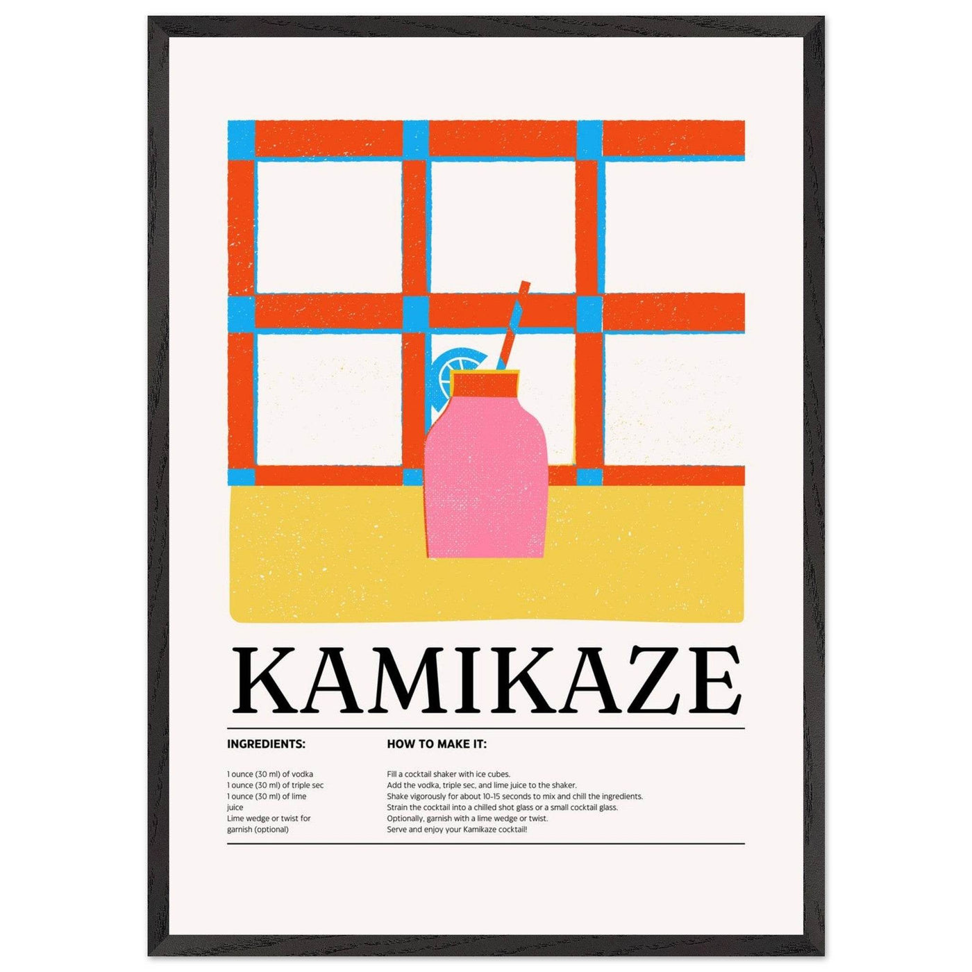 Kamikaze Cocktail Recipe - Vibrantwalls