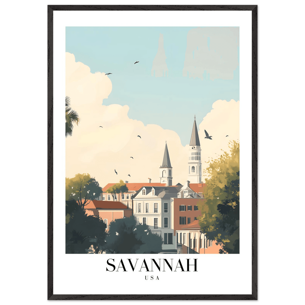 Savannah USA Wall Art - Vibrantwalls