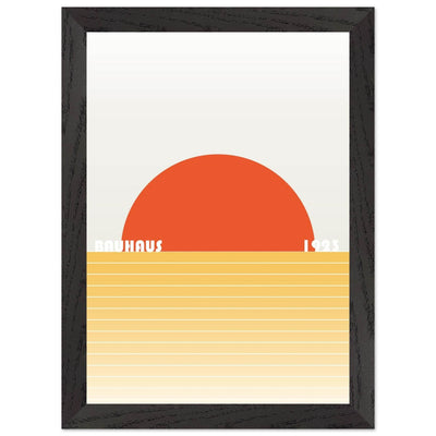 Bauhaus Sunset Abstraction - Vibrantwalls