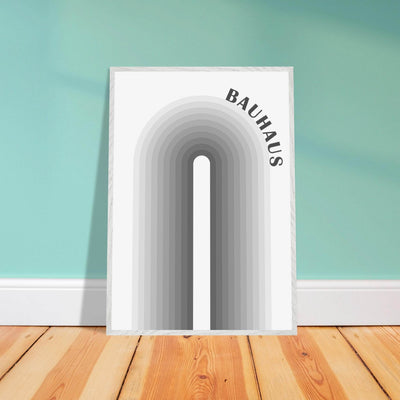 Bauhaus-Style Gradient Arch - Vibrantwalls