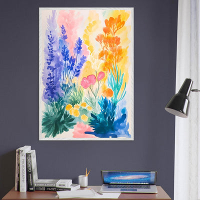 Abstract Floral Garden Matisse - Vibrantwalls