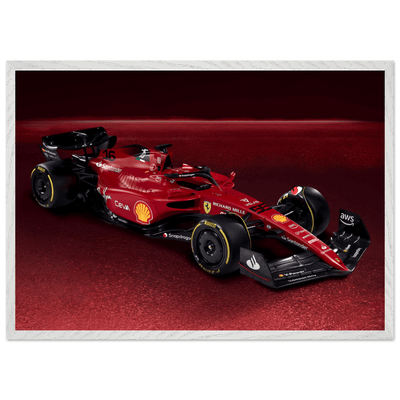 Ferrari Formula 1 Poster – High-Quality Mounted Framed Print - Vibrantwalls