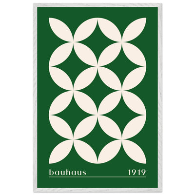 Bauhaus 1919 Green & Beige - Vibrantwalls