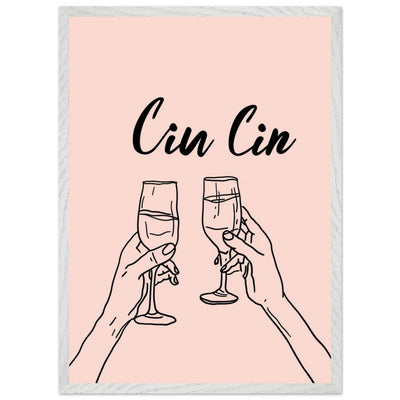 Cin Cin Toast Art Print - Vibrantwalls