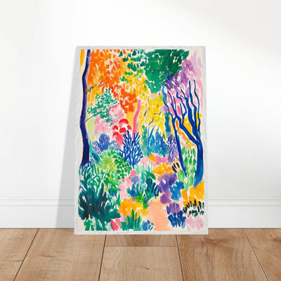 Vibrant Matisse Abstract Garden Joy - Vibrantwalls