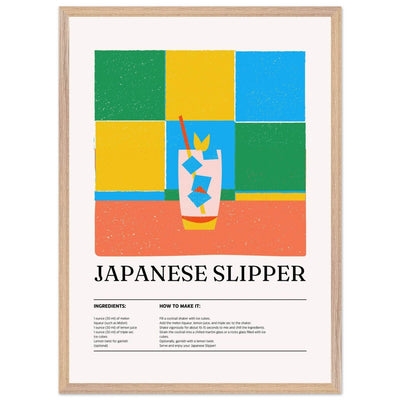 Japanese Slipper Cocktail Recipe - Vibrantwalls