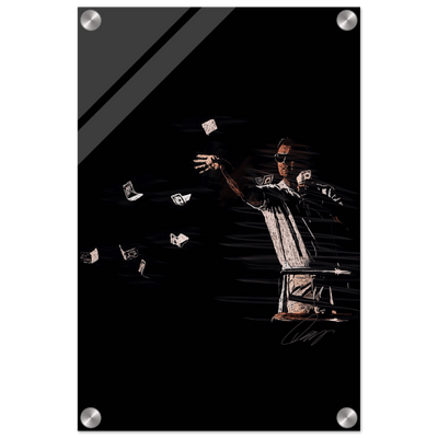 Leonardo DiCaprio Acrylic Art Piece - Catch Me If You Can - Vibrantwalls