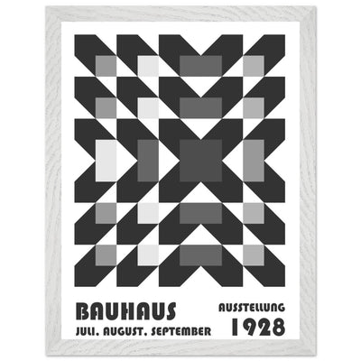 Bauhaus-Style Geometric Grid - Vibrantwalls