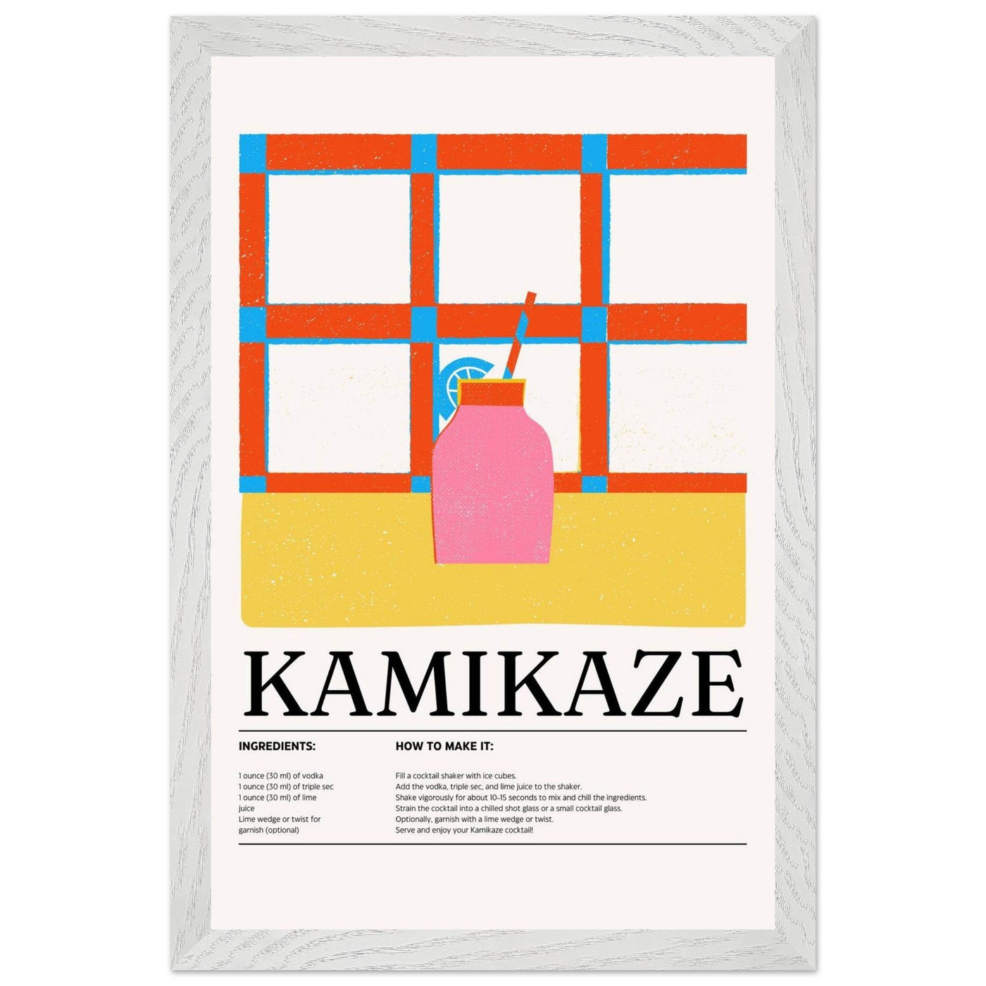 Kamikaze Cocktail Recipe - Vibrantwalls