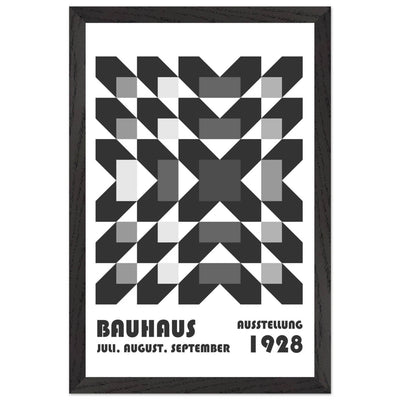 Bauhaus-Style Geometric Grid - Vibrantwalls