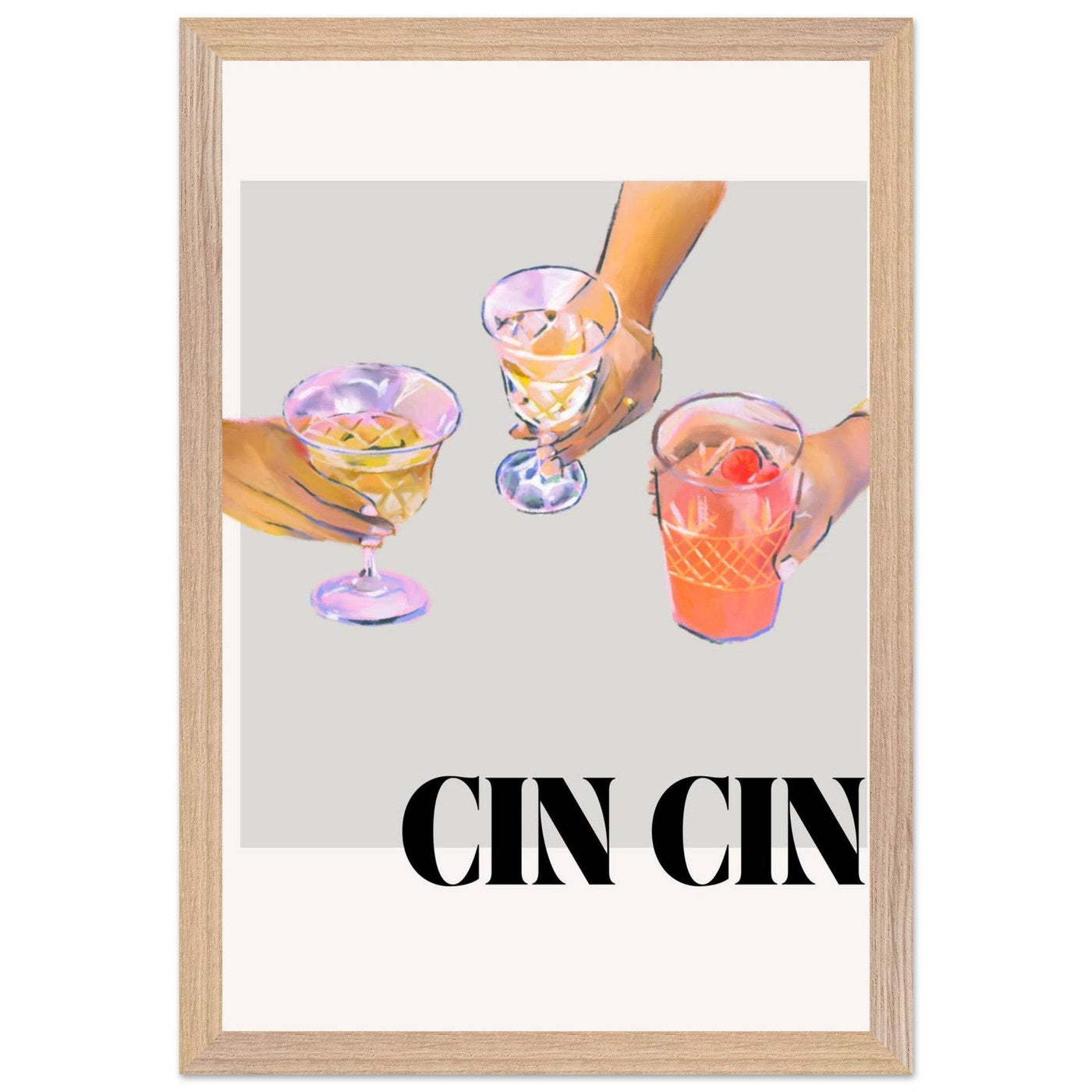 Cin Cin! Gin & Tonic Cocktail Recipe - Vibrantwalls