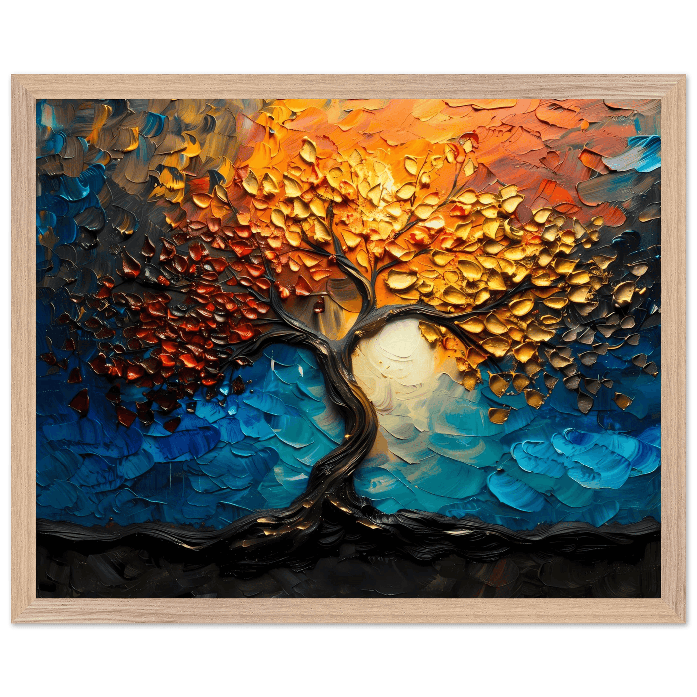The Tree of Life Premium Wooden - Vibrantwalls