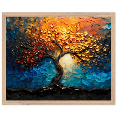 The Tree of Life Premium Wooden - Vibrantwalls