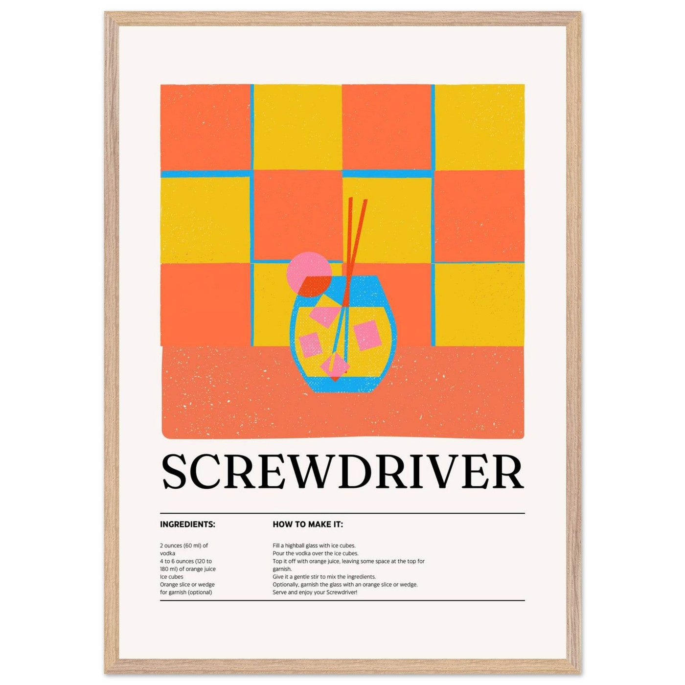 Screwdriver Cocktail Recipe - Vibrantwalls