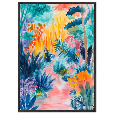 Abstract Tropical Garden Matisse I - Vibrantwalls