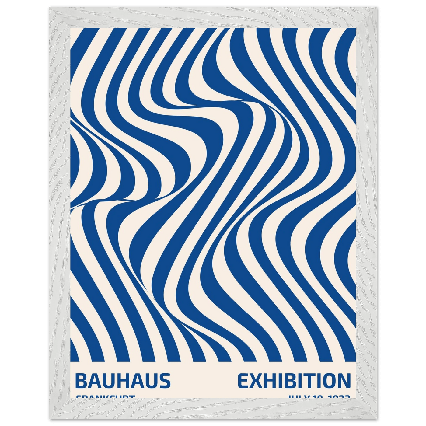 Bauhaus Ausstellung 1923 Op Art Wavy - Vibrantwalls