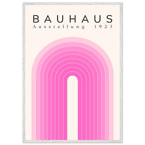 Bauhaus Pink Gradient Arch - Vibrantwalls