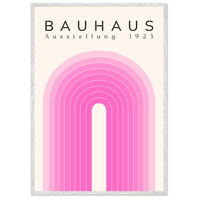 Bauhaus Pink Gradient Arch - Vibrantwalls
