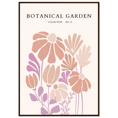 Botanical Garden Collection Framed Posters – Soft Floral Abstract Art Prints | Ready-to-Hang - Vibrantwalls