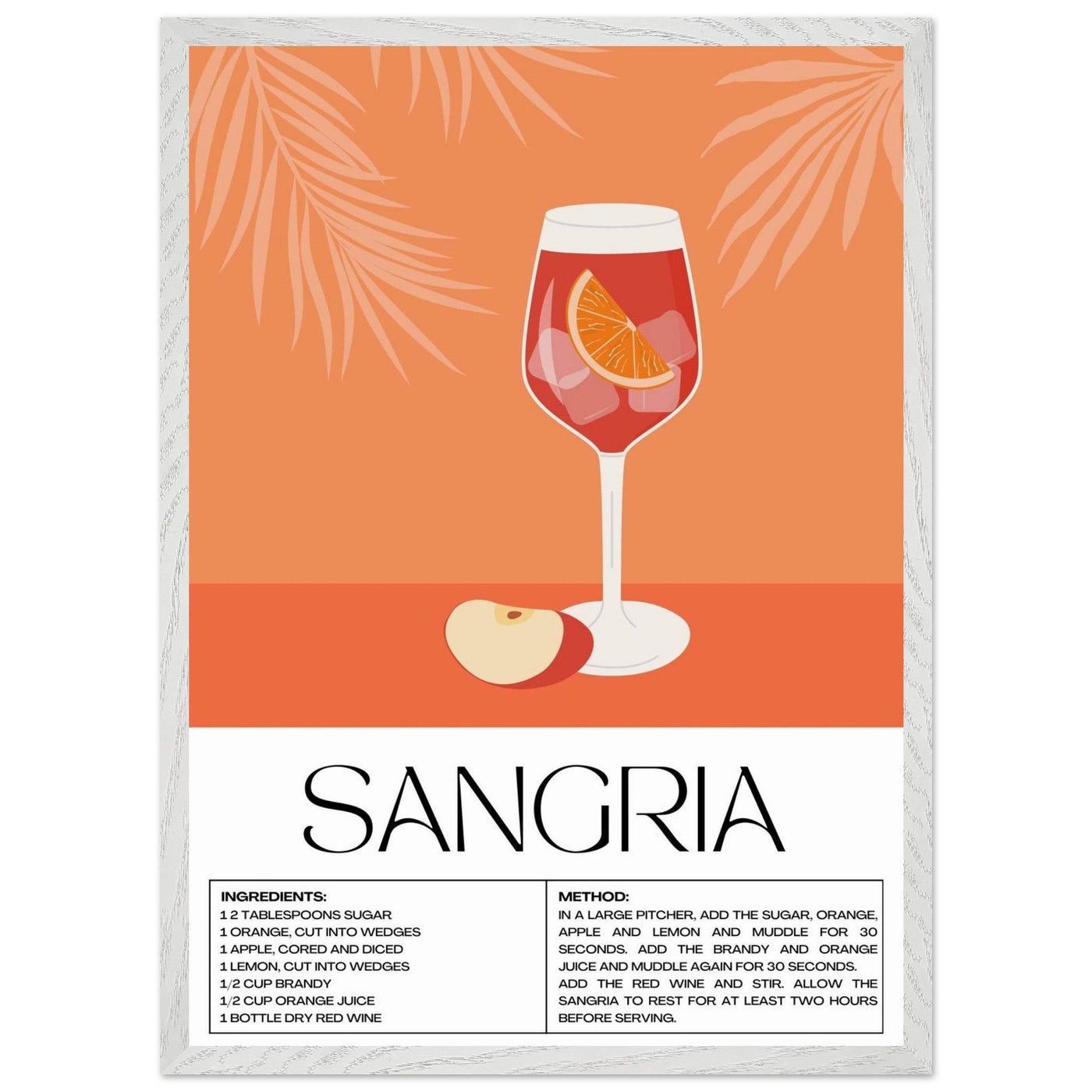 Sangria Cocktail Recipe - Vibrantwalls