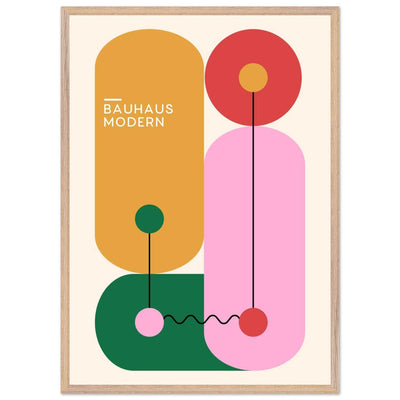 Bauhaus Colorful Geometric Art for Modern Home Decor - Vibrantwalls