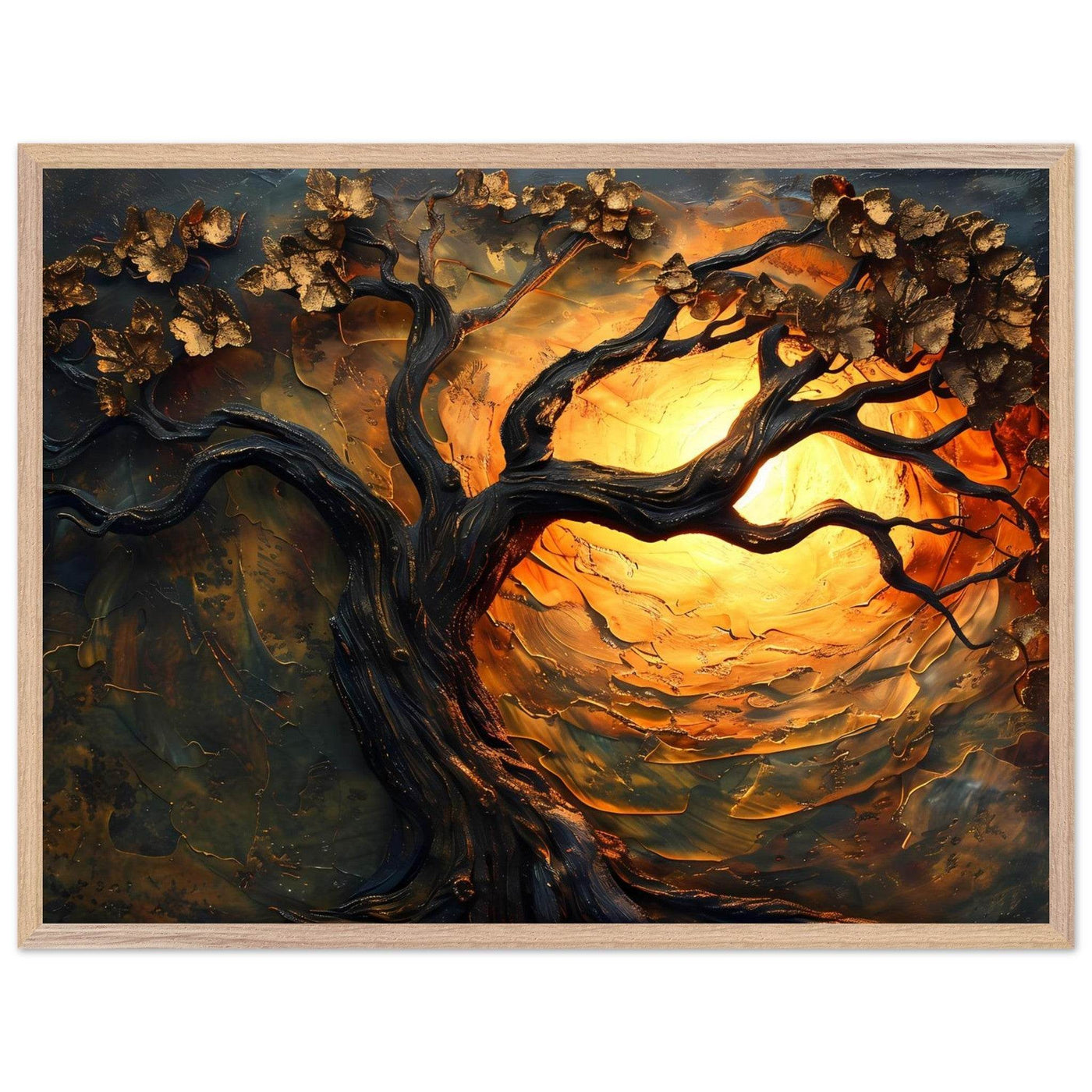 Golden Tree of Life - Vibrantwalls