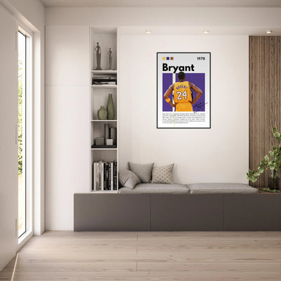 Kobe Bryant Mamba Mentality Lakers Framed Poster Vibrantwalls