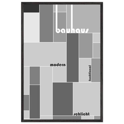 Bauhaus-Style Grid - Vibrantwalls