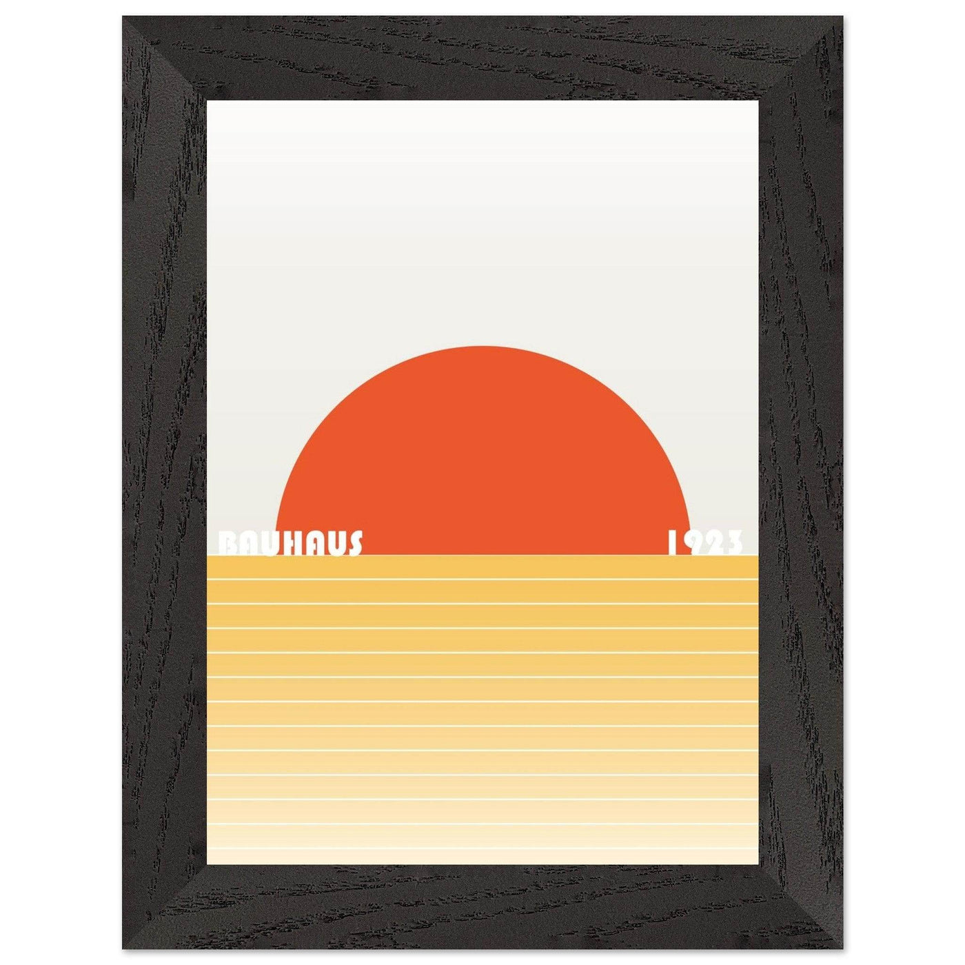 Bauhaus Sunset Abstraction - Vibrantwalls