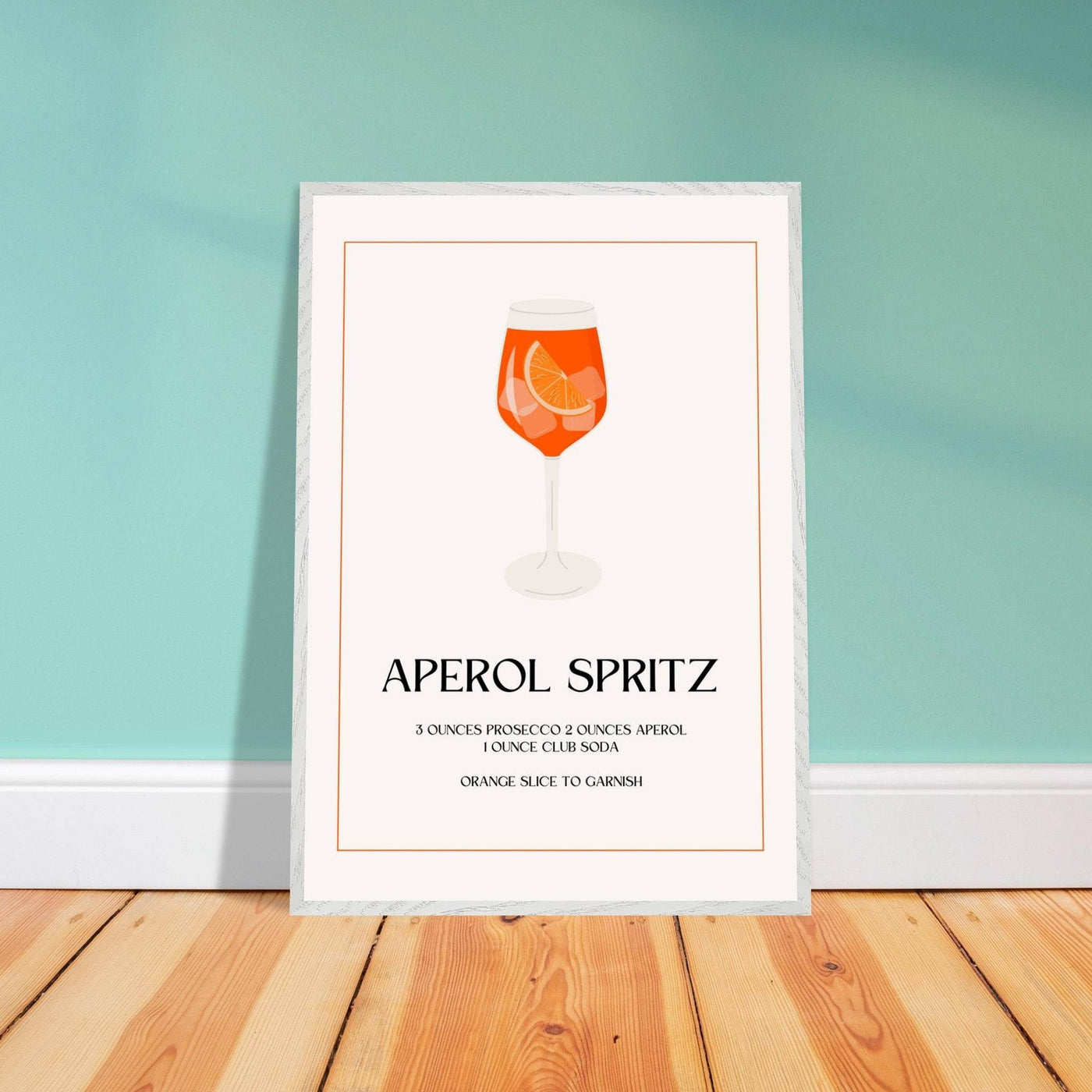 Aperol Spritz Cocktail Recipe Italian Summer Drink - Vibrantwalls