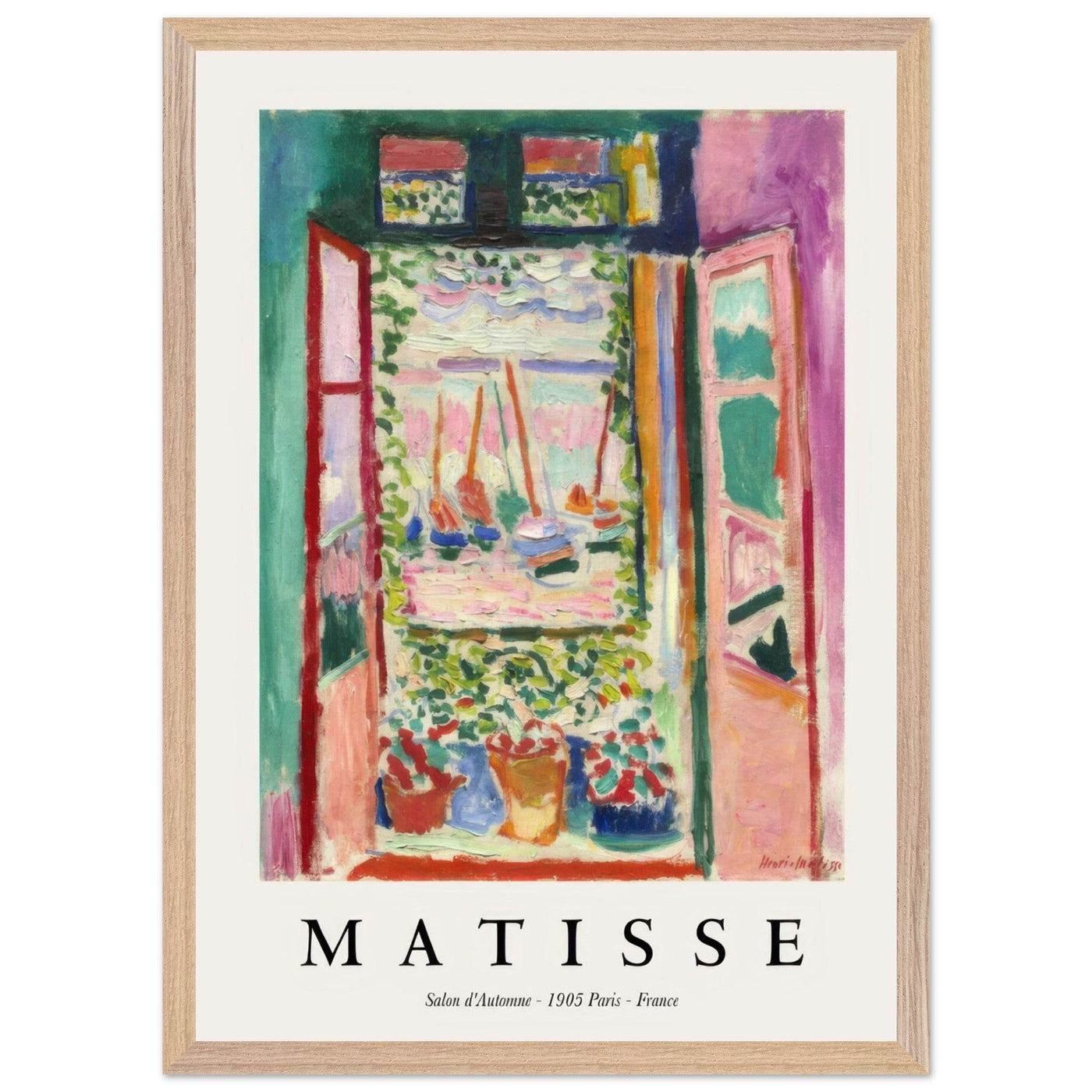 Matisse Open Window Art - Captivating Piece for Modern Decor - Vibrantwalls