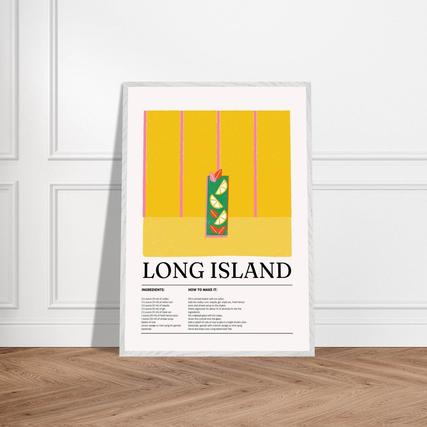 Long Island Iced Tea Recipe Party Drink - Vibrantwalls