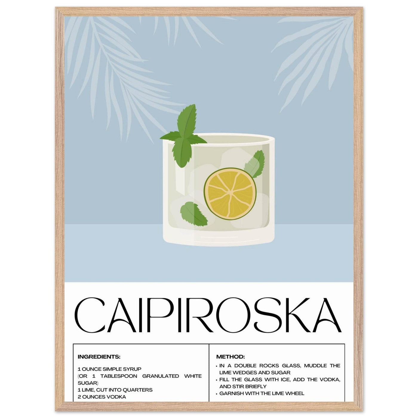 Caipiroska Cocktail Recipe - Vibrantwalls