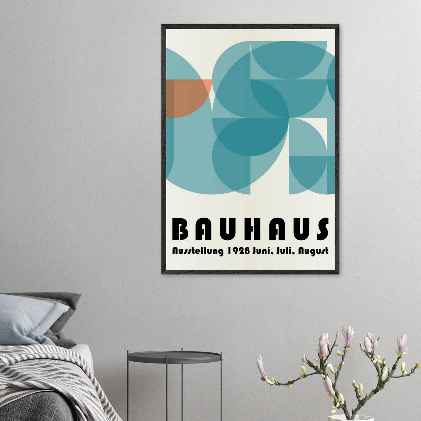 Bauhaus-Style The Blue Tunnel - Vibrantwalls