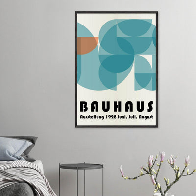 Bauhaus-Style The Blue Tunnel - Vibrantwalls