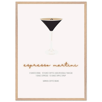 Espresso Martini Cocktail Recipe - Vibrantwalls