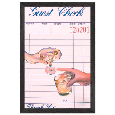 Guest Check Cheers - Vibrantwalls