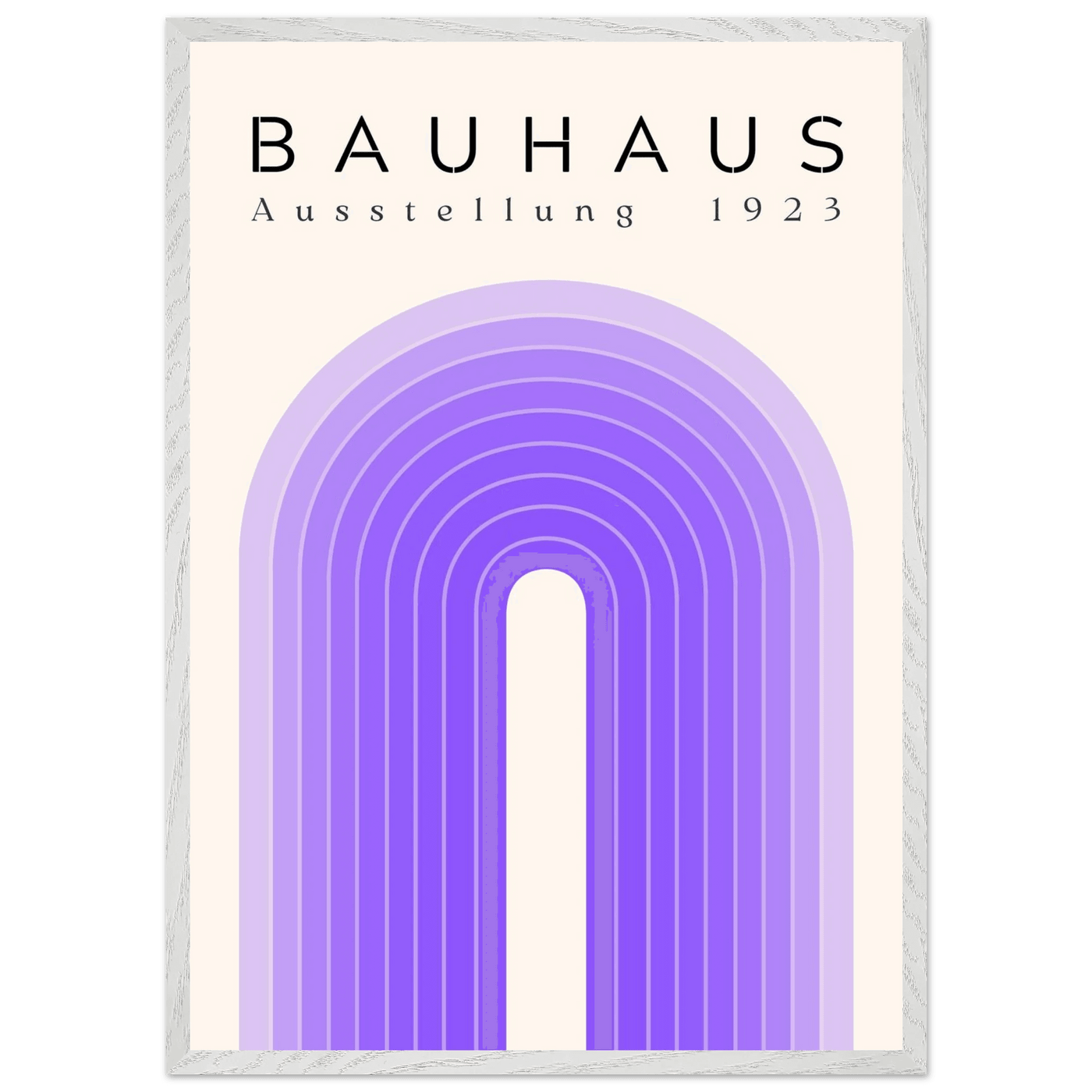 Bauhaus Ausstellung 1923 Violet - Vibrantwalls