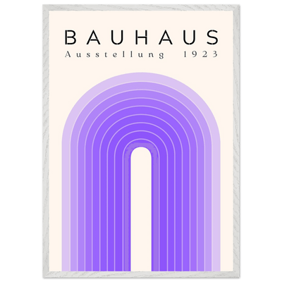 Bauhaus Ausstellung 1923 Violet - Vibrantwalls