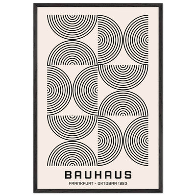 Bauhaus Black & Beige - Vibrantwalls