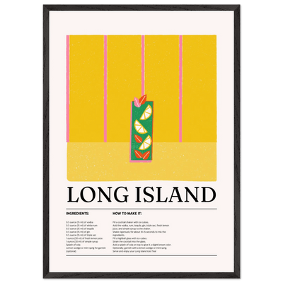 Long Island Iced Tea Recipe Party Drink - Vibrantwalls