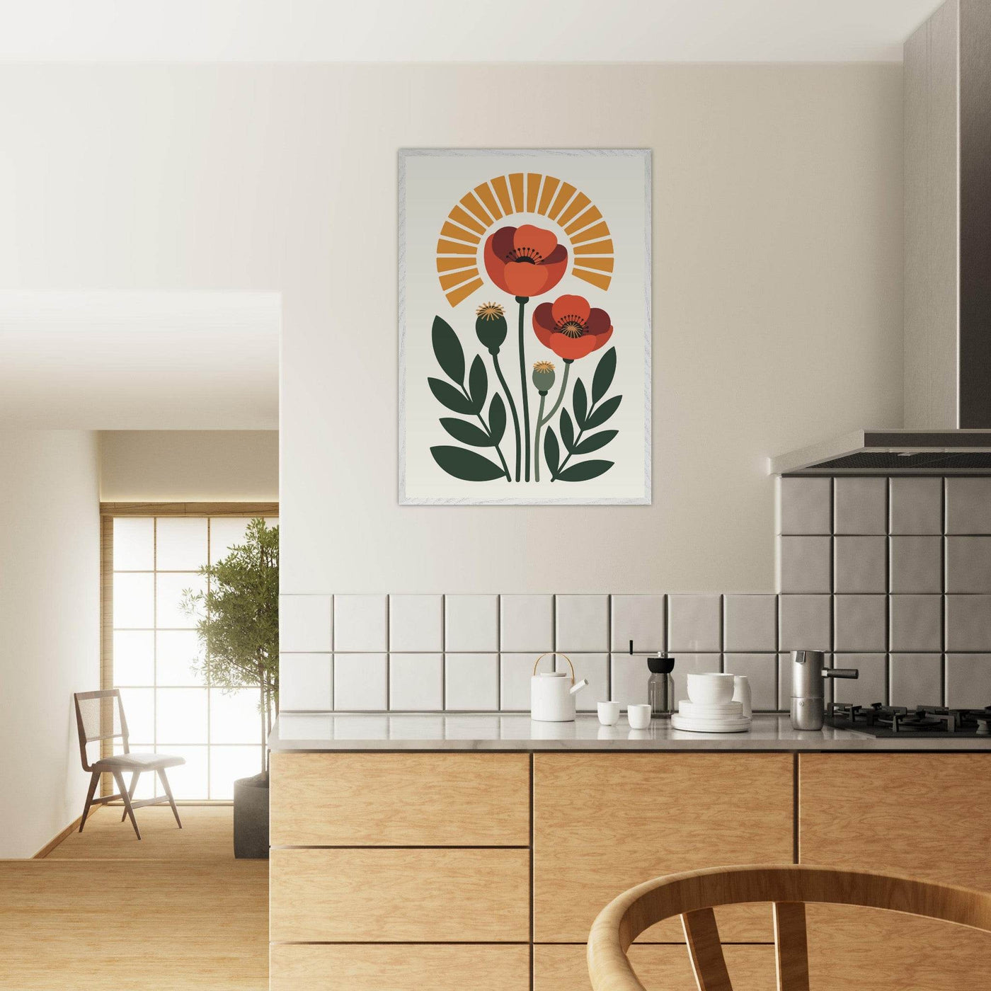 Floral Sunshine - Vibrantwalls