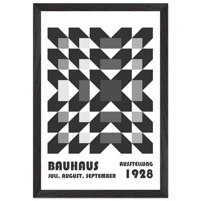 Bauhaus-Style Geometric Grid - Vibrantwalls