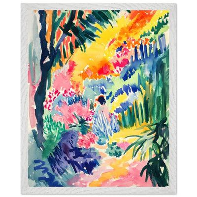 Vibrant Abstract Garden Henri Matisse - Vibrantwalls