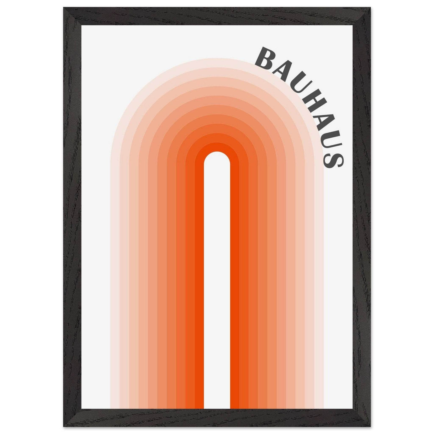 Bauhaus-Style Gradient Arch - Vibrantwalls