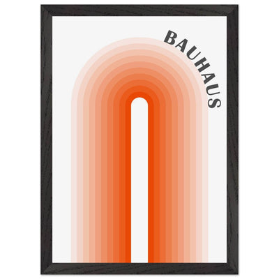 Bauhaus-Style Gradient Arch - Vibrantwalls