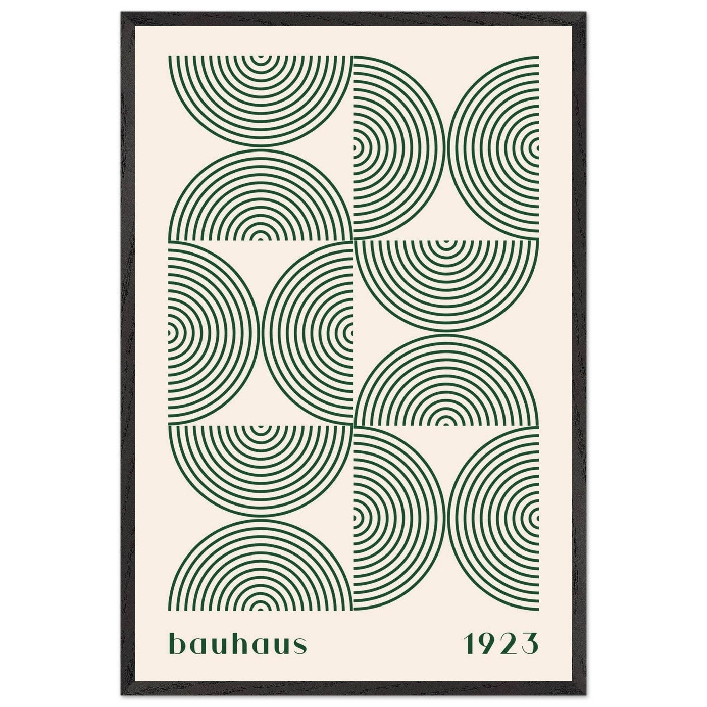 Bauhaus 1923 Geometric - Vibrantwalls