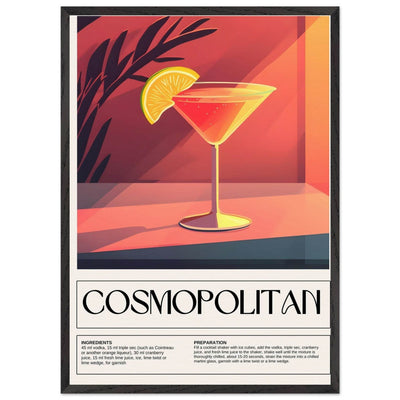 Cosmopolitan Cocktail - Vibrantwalls